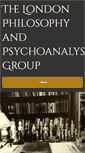 Mobile Screenshot of philosophy-psychoanalysis.org.uk